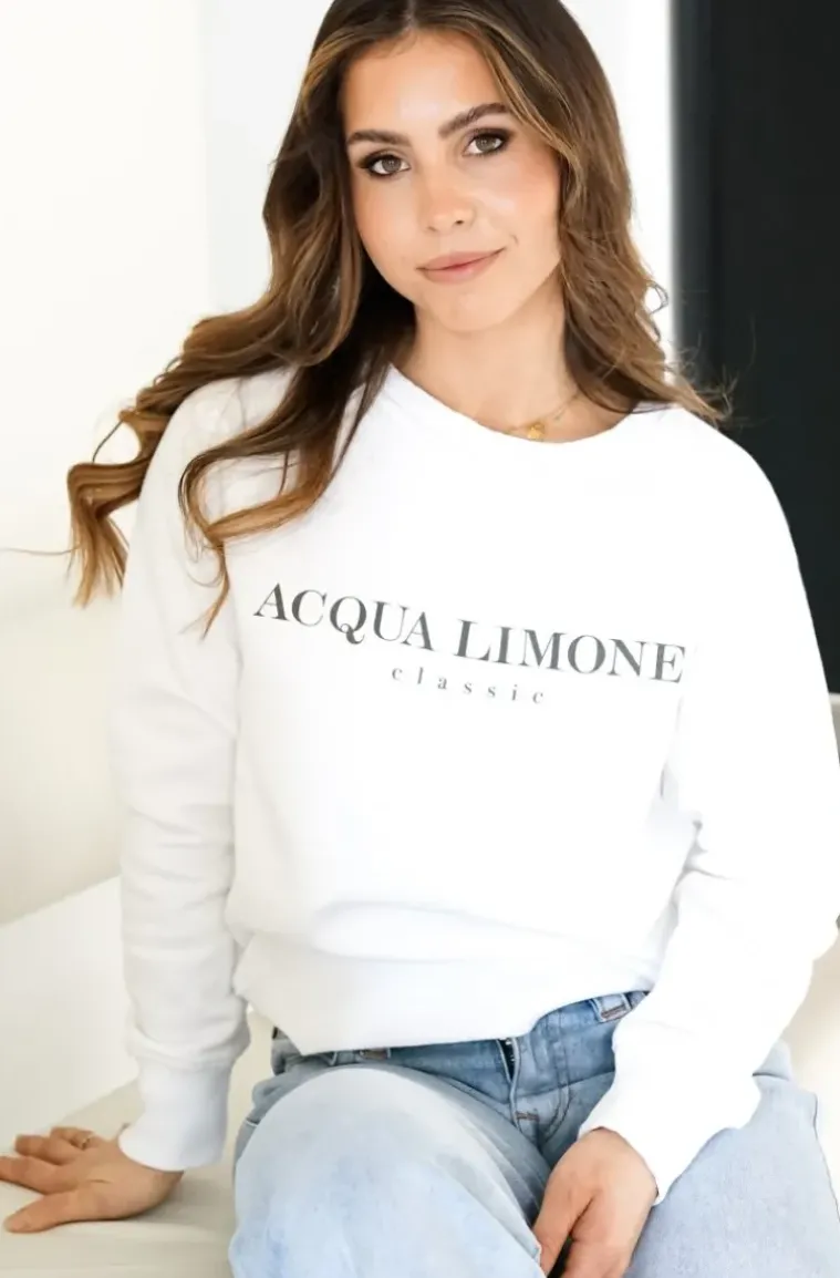 Acqua Limone - College Classic White