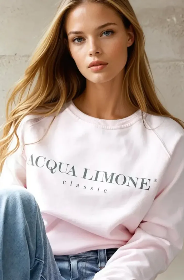 Acqua Limone - College Classic Pale Pink