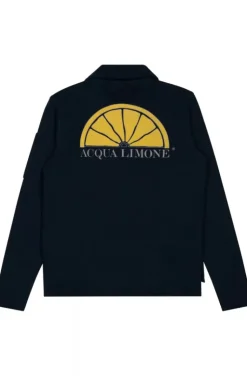 Acqua Limone - High Neck Button Dark Navy