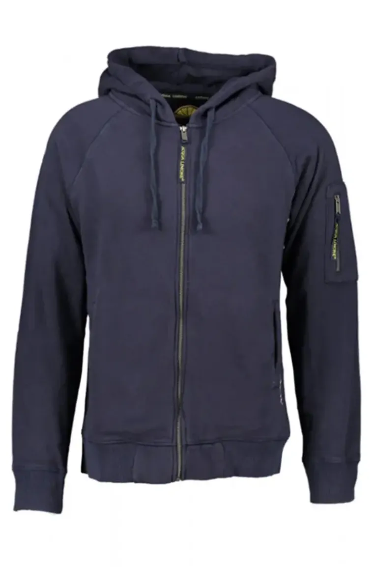 Acqua Limone - Hood Jacket Print Dark Navy