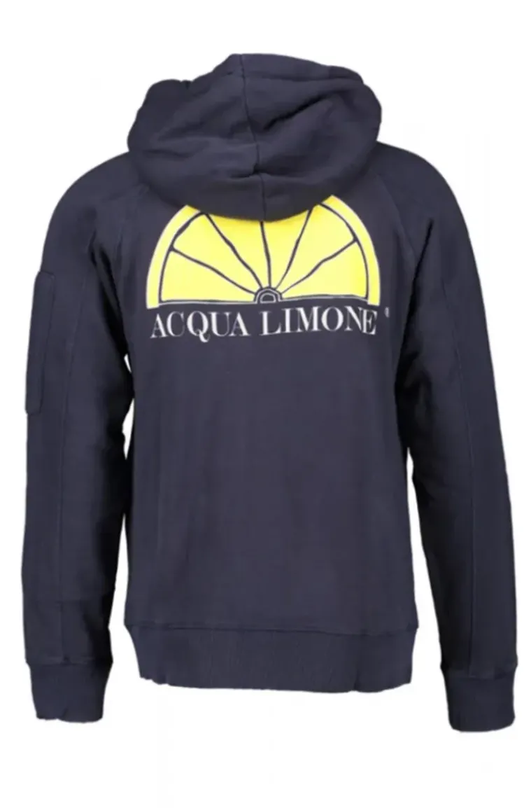 Acqua Limone - Hood Jacket Print Dark Navy