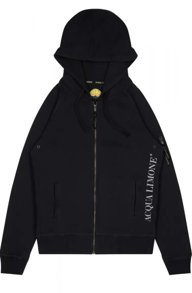 Acqua Limone - Hood Jacket Print Black