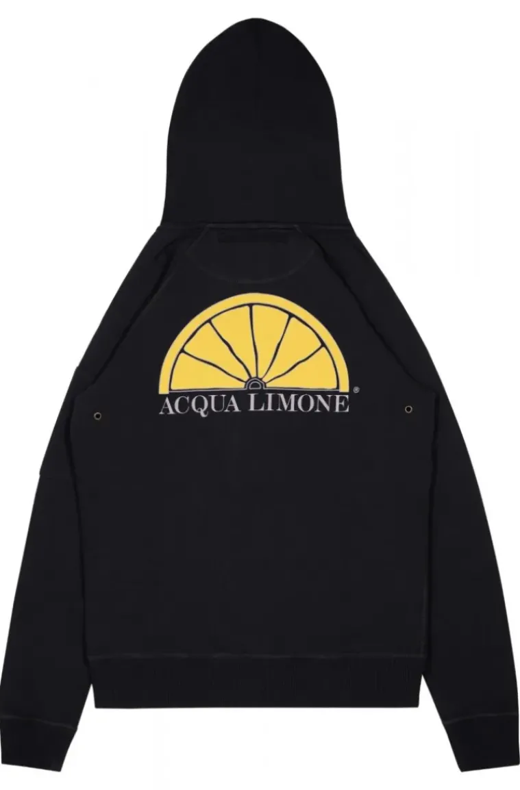Acqua Limone - Hood Jacket Print Black