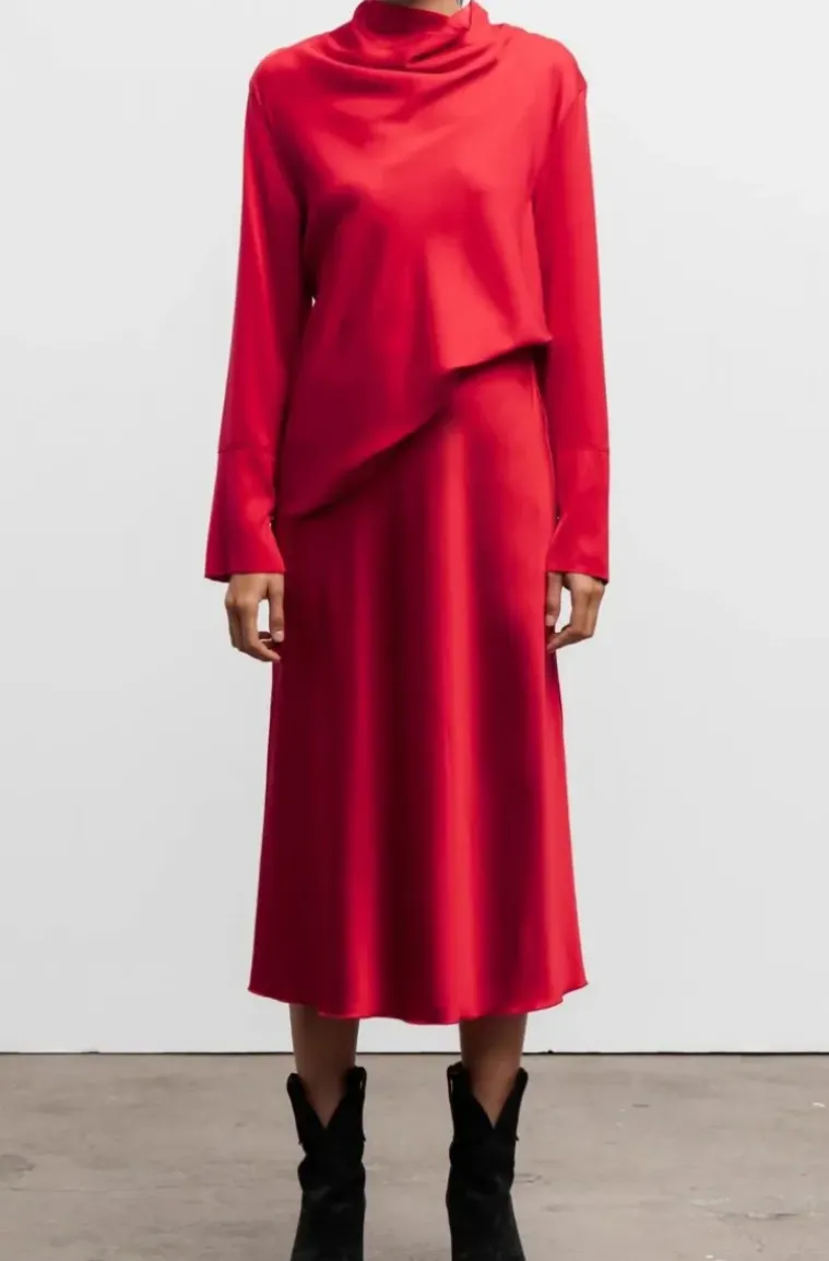 Ahlvar Gallery - Ayumi Blouse - Red