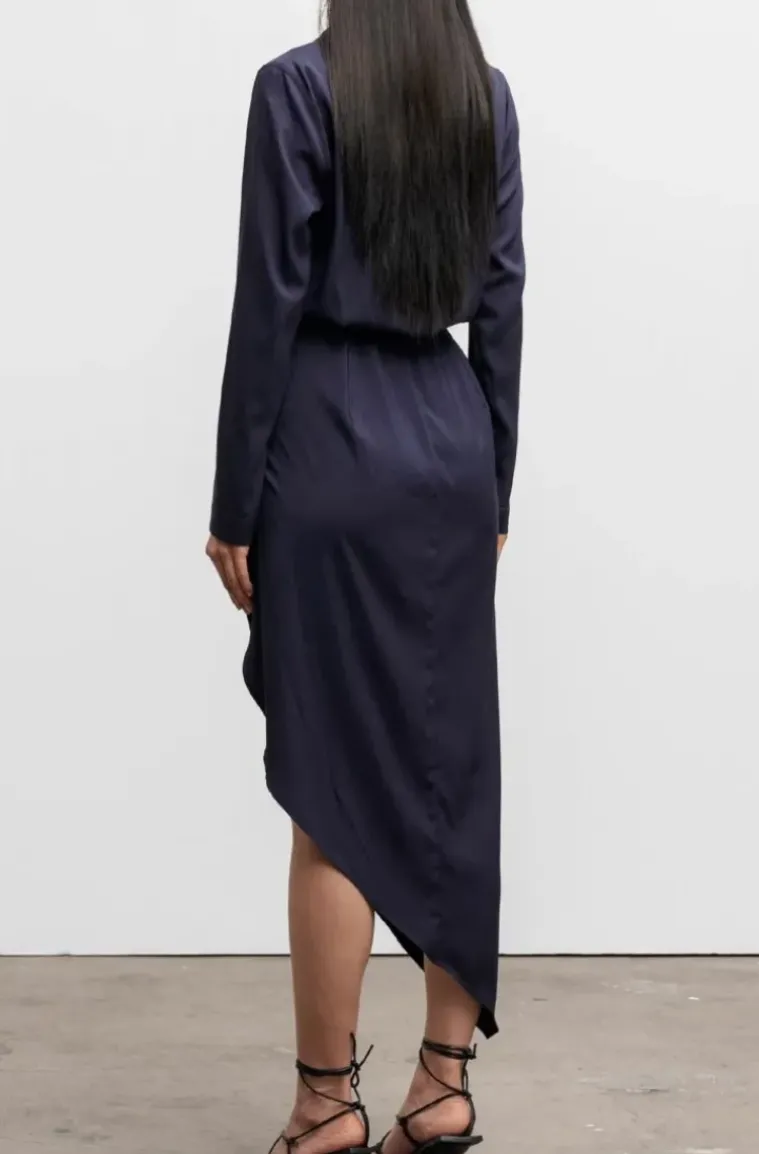 Ahlvar Gallery - Jade Silk Dress - Plum