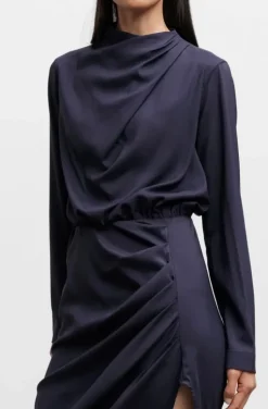 Ahlvar Gallery - Jade Silk Dress - Plum