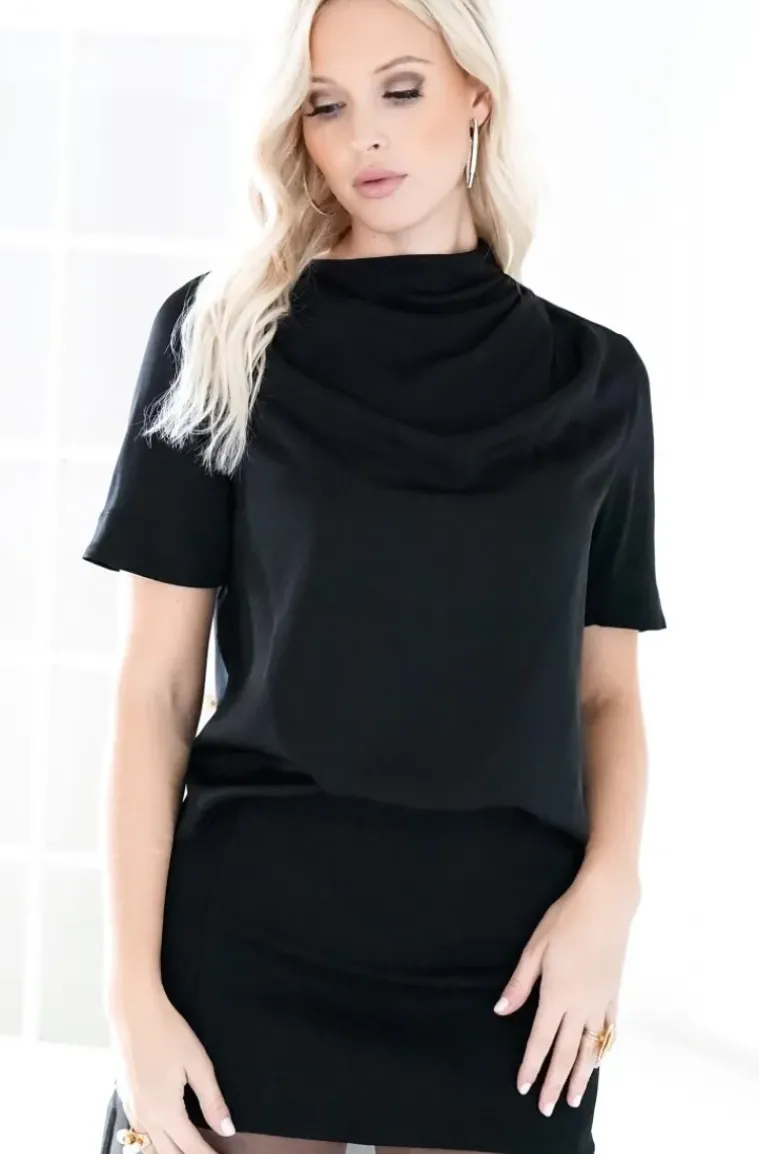 Ahlvar Gallery - Lima Silk Tee Black