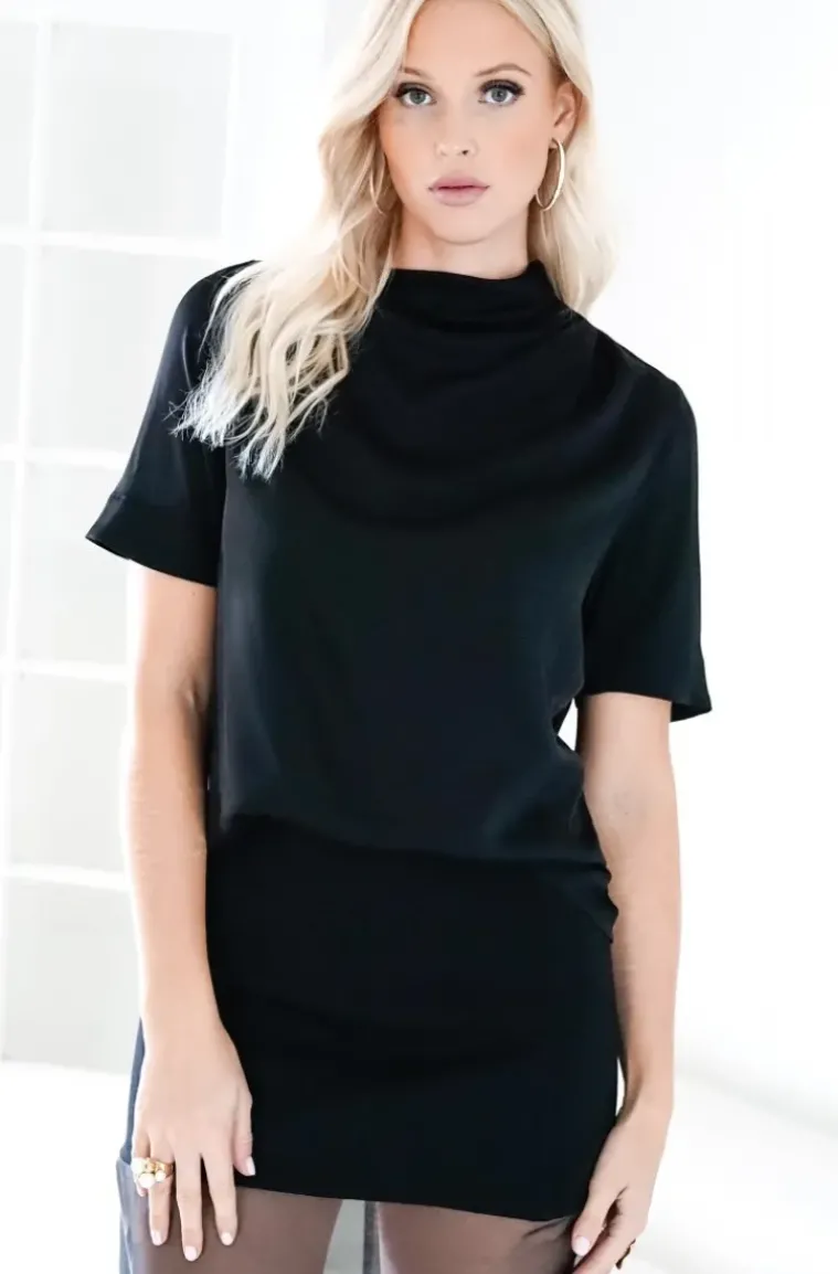 Ahlvar Gallery - Lima Silk Tee Black