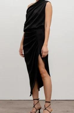 Ahlvar Gallery - Tilda Silk Skirt Black