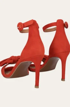 Billi Bi - Pumps med rosett - 4704 - Orange Suede