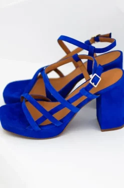 Billi Bi - sandalett platå 4721 - Royal Blue