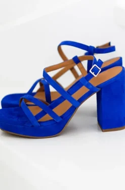 Billi Bi - sandalett platå 4721 - Royal Blue