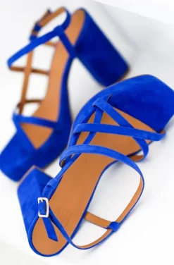 Billi Bi - sandalett platå 4721 - Royal Blue