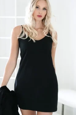 Blond Hour - Angelic Shirt Dress - Black