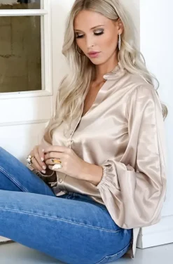 Blond Hour - Aurora Blouse - Champagne