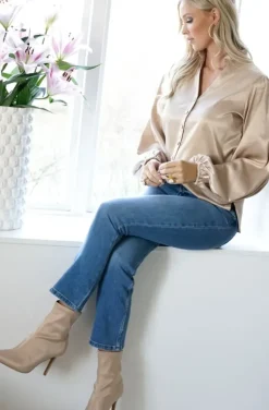 Blond Hour - Aurora Blouse - Champagne
