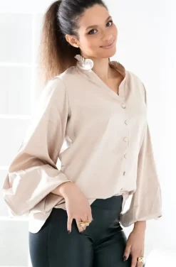Blond Hour - Aurora Blouse - Champagne