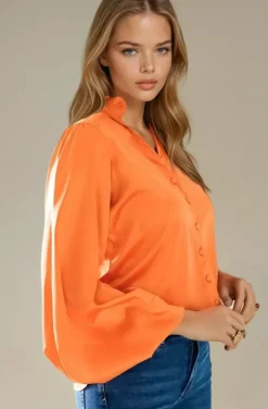Blond Hour - Aurora Blouse - Orange