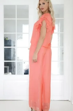 Blond Hour - Beatrice Top - Coral