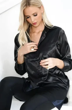 Blond Hour - Ease Shirt - Black