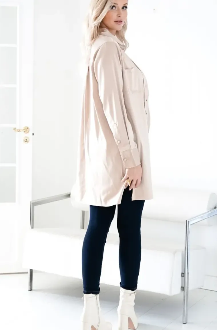 Blond Hour - Ease Shirt - Champagne