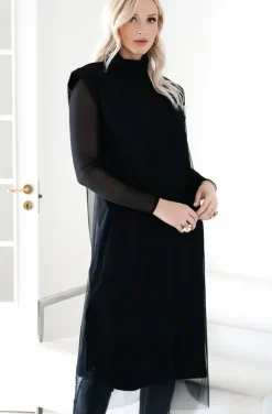 Blond Hour - Escape Vest Dress - Black