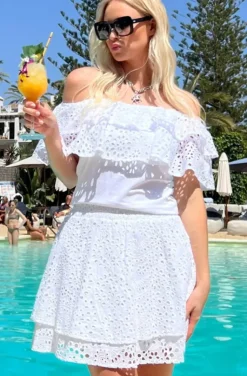 Blond Hour - Free Skirt - White