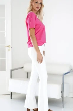 Blond Hour - Perfect v neck Tshirt - Cerise