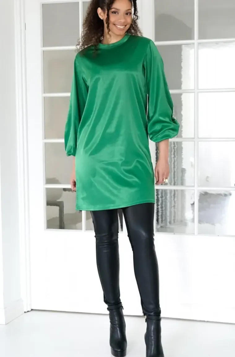 Blond Hour - Pure Dress - Vibrant Green
