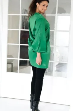 Blond Hour - Pure Dress - Vibrant Green