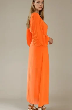 Blond Hour - Riviera Maxi Wrap Dress - Orange