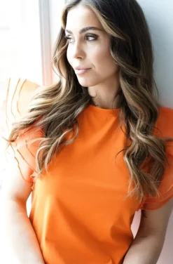 Blond Hour - Saint Dress - Orange