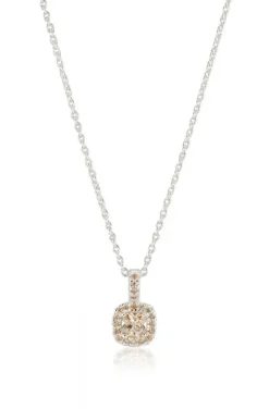 Carolina Gynning Jewelry - Glamorous Necklace Silver Champagne