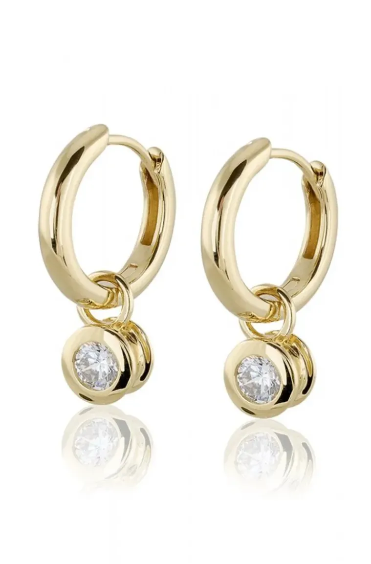 Carolina Gynning Jewelry - Älskad Earrings Creol Goldplated