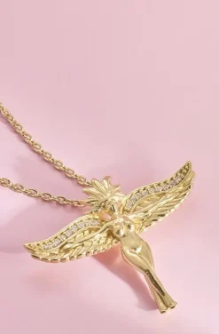Carolina Gynning Jewelry - Goddess of Love Necklace Goldplated