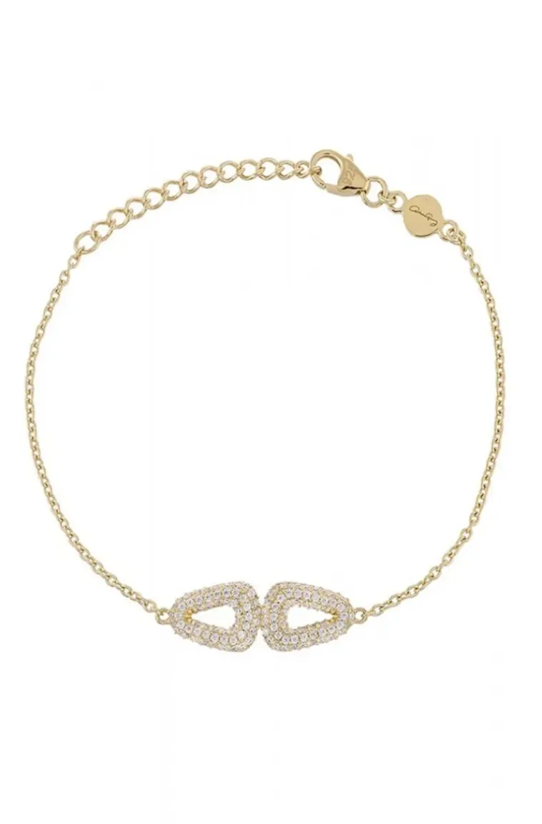 Carolina Gynning Jewelry - Classy Mini Bracelet Goldplated