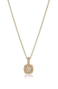 Carolina Gynning Jewelry - Glamorous Necklace Goldplated Champagne