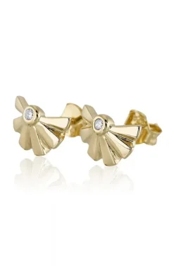 Carolina Gynning Jewelry - Sunfeather Earrings Goldplated