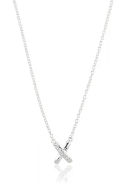 Carolina Gynning Jewelry - Cross My Heart Necklace Silver
