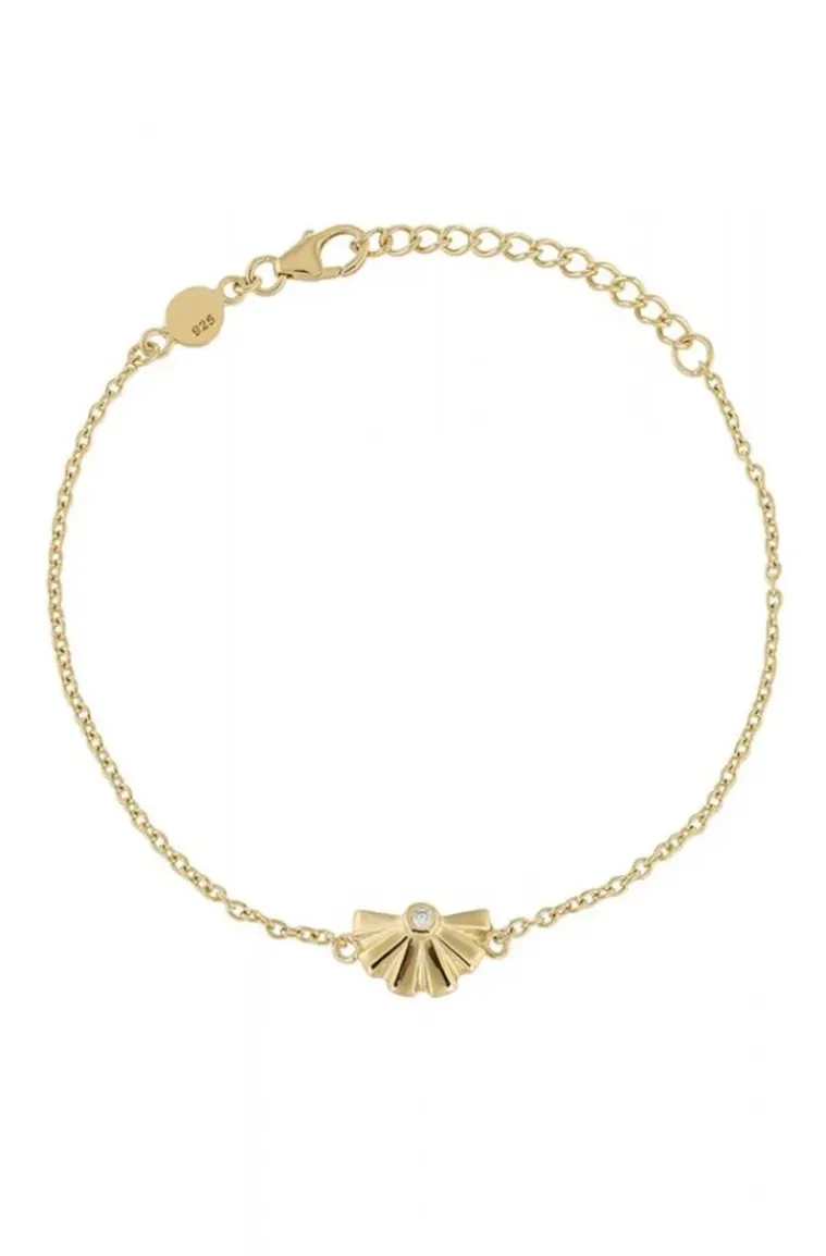 Carolina Gynning Jewelry - Sunfeather Bracelet Goldplated