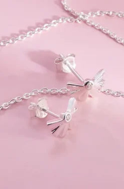 Carolina Gynning Jewelry - Sunfeather Earrings Silver