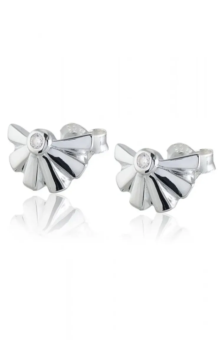 Carolina Gynning Jewelry - Sunfeather Earrings Silver