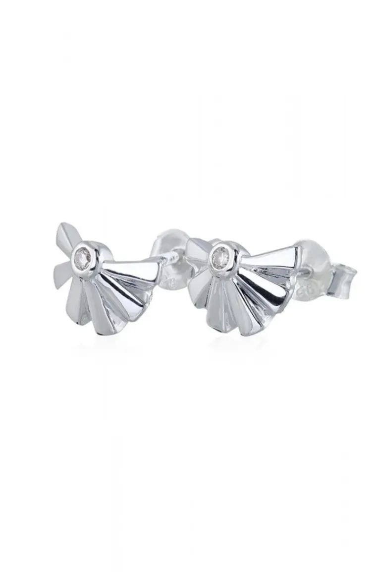 Carolina Gynning Jewelry - Sunfeather Earrings Silver