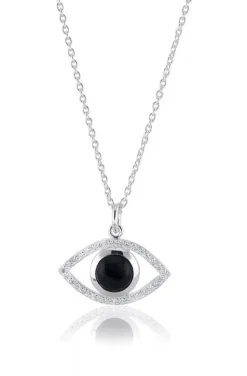 Carolina Gynning Jewelry - Devine Eye Necklace Silver