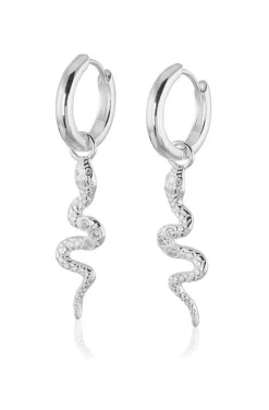 Carolina Gynning Jewelry - Snake Earrings Silver