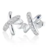 Carolina Gynning Jewelry - Cross My Heart Earrings Silver