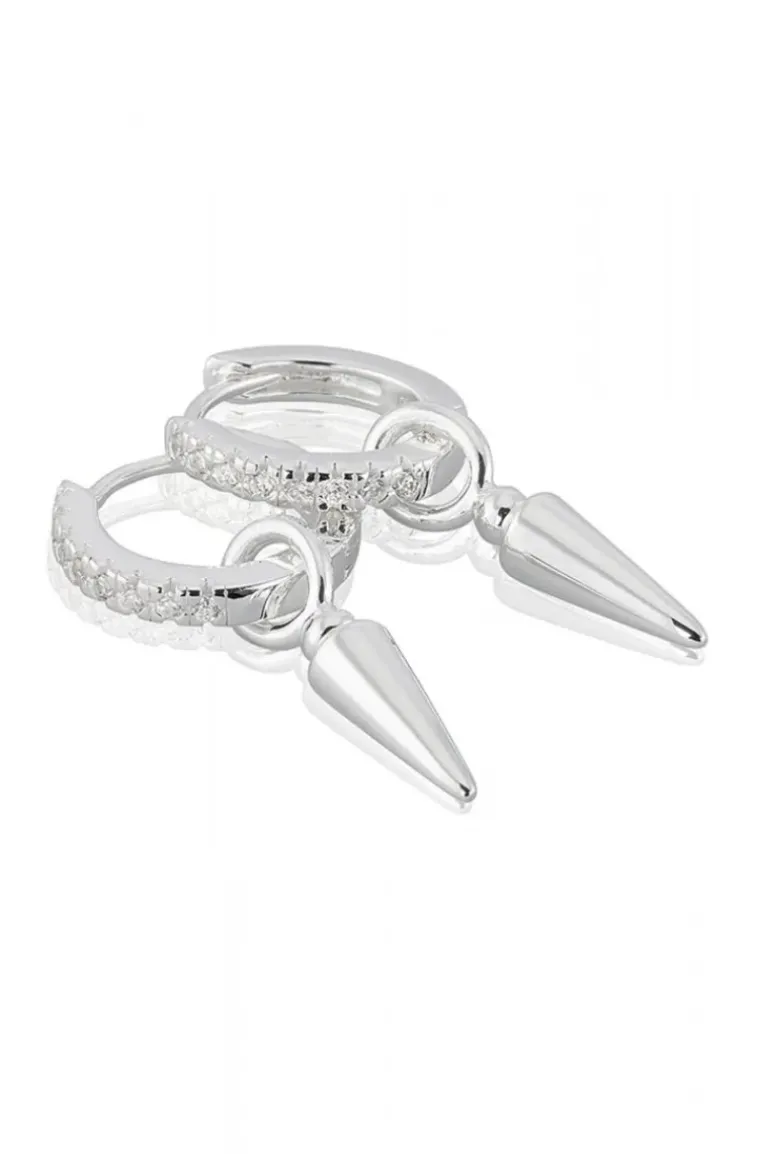 Carolina Gynning Jewelry - Spear of Life Creol Earrings Silver