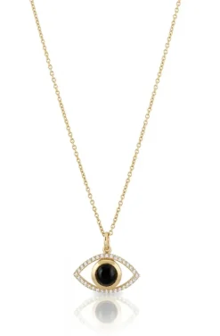 Carolina Gynning Jewelry - Devine Eye Necklace Goldplated