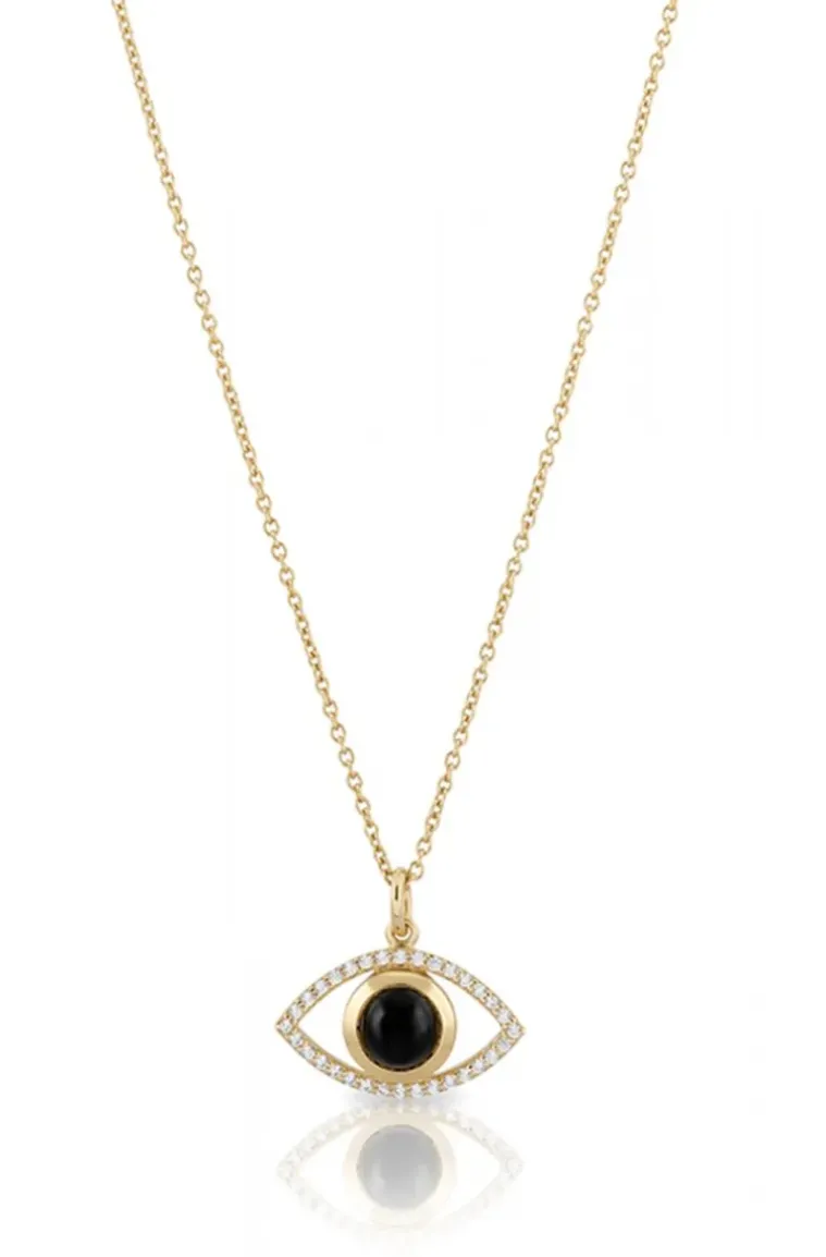 Carolina Gynning Jewelry - Devine Eye Necklace Goldplated