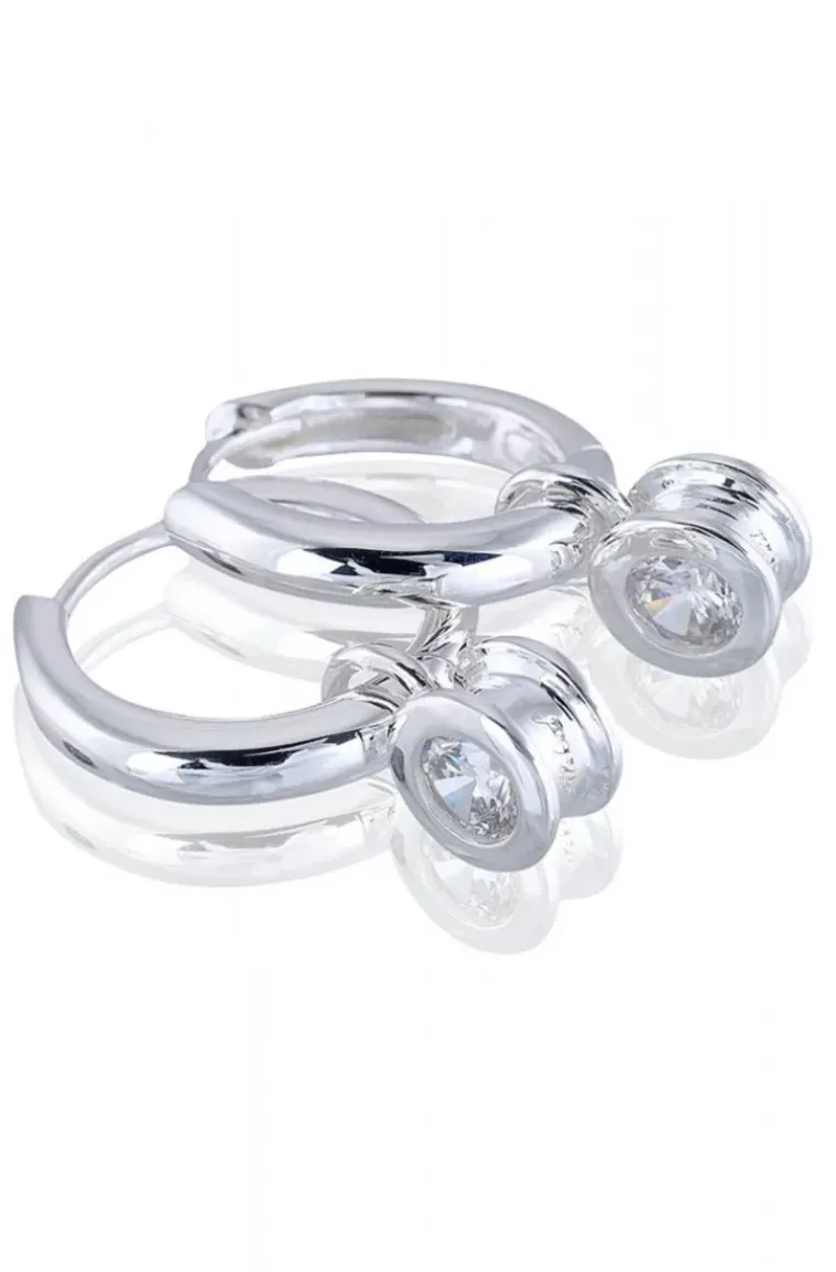 Carolina Gynning Jewelry - Älskad Earrings Creol Silver